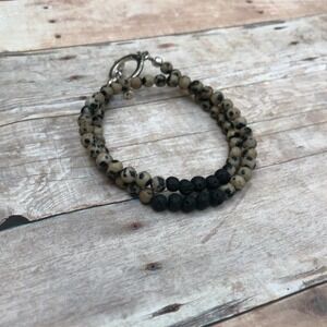 Double Wrap Aromatherapy Dalmatian Jasper